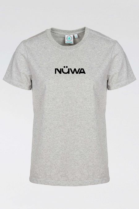 T-shirt NÜWA Reciclada em Cinzento para Mulher