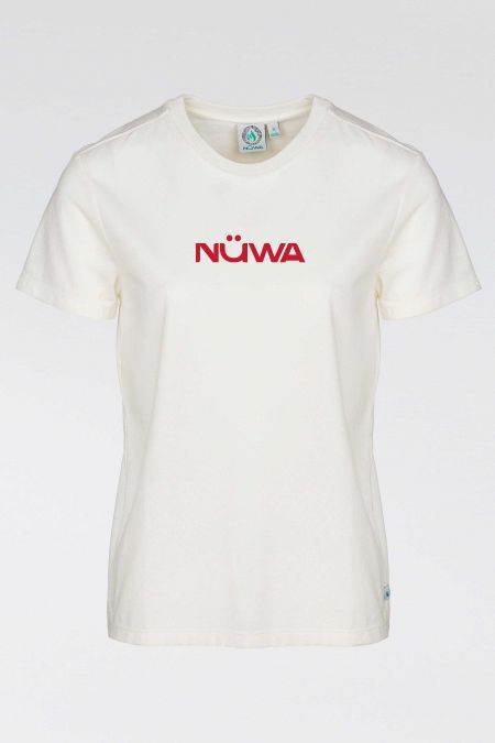 T-shirt NÜWA Reciclada em Branco para Mulher