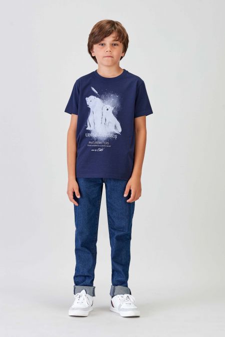 #NM POLAR BEAR - Recycled T-shirt Kids