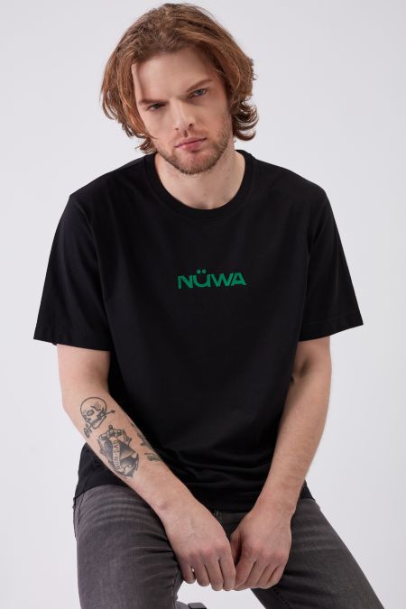 T-shirt NÜWA Reciclada em Preto para Homem
