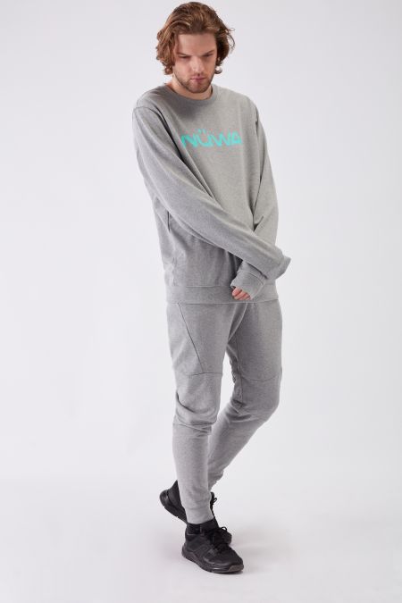 IMPACT - Recycled Regular Sweatshirt in Grey