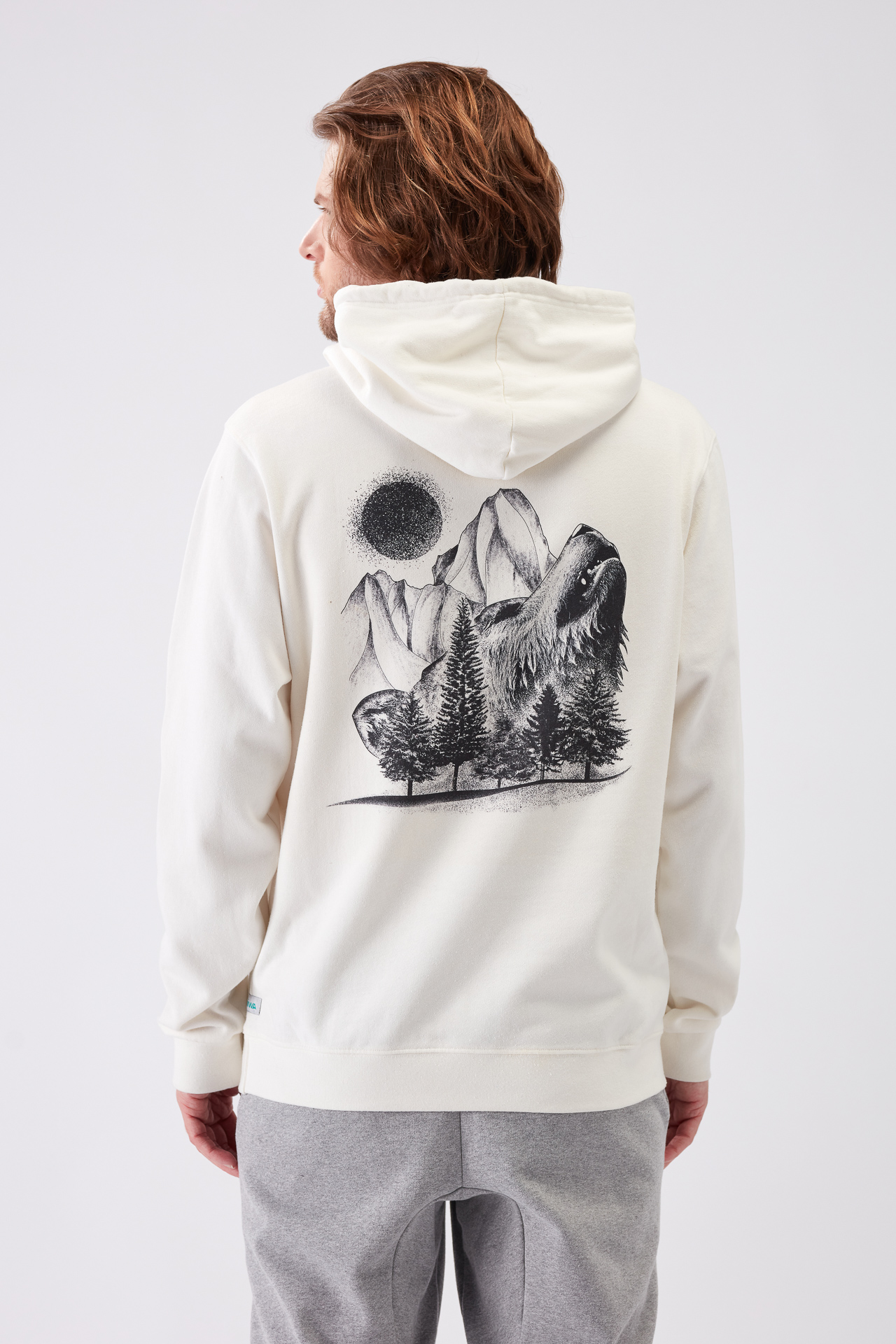 off white graphic hoodie